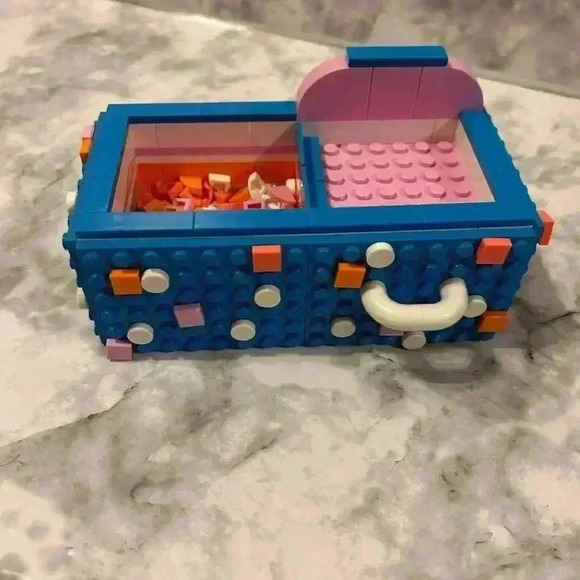 Lego DOTS Desk Organizer 41907- Built! - Picture 1 of 5